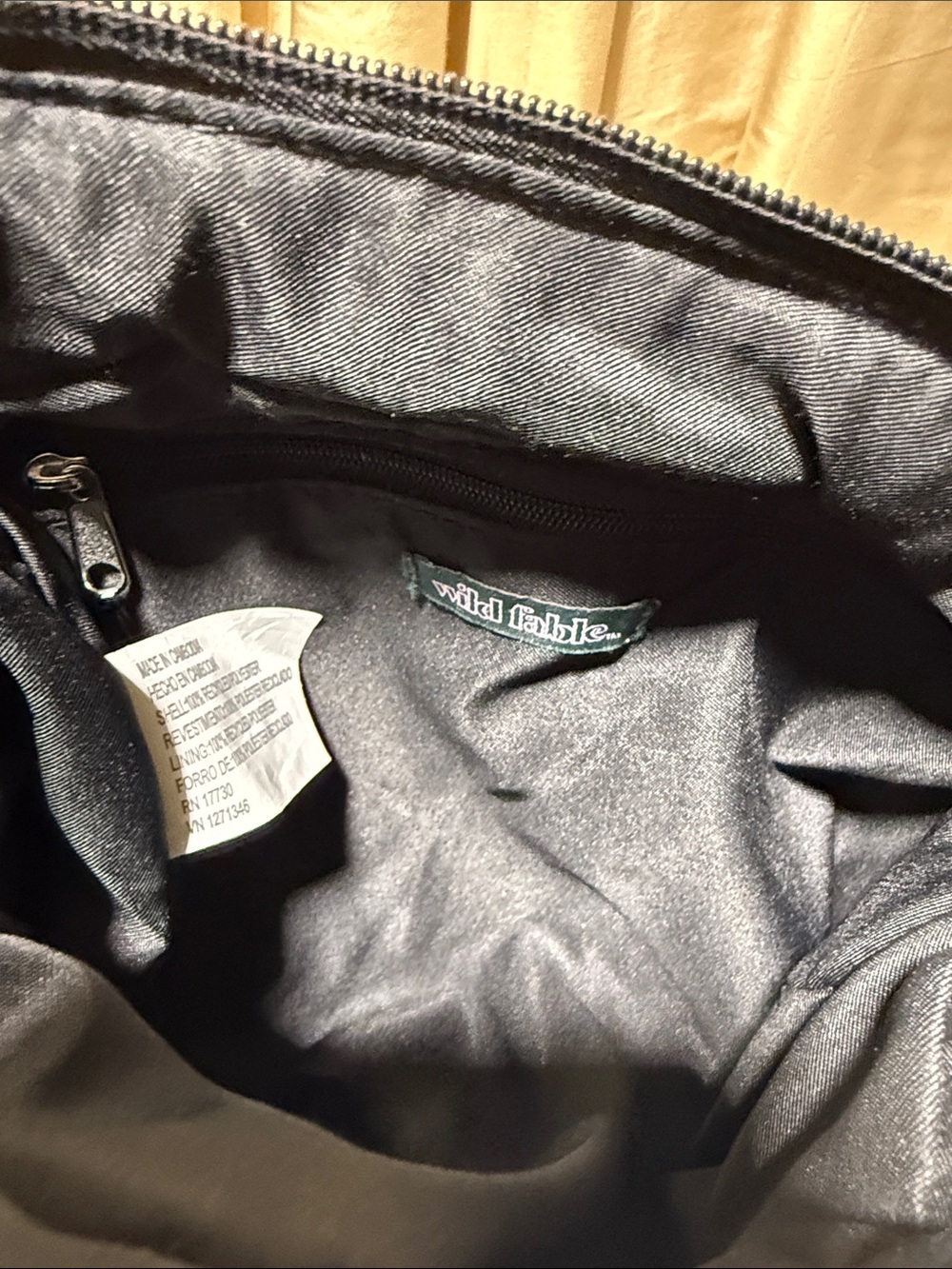 Wild Fable Black Quilted Puffer Crossbody Bag Recycled Polyester - Picture 6 of 10
